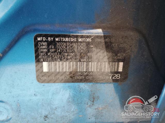 ML32AUHJ7MH001165 2021 MITSUBISHI MIRAGE photo no. 12