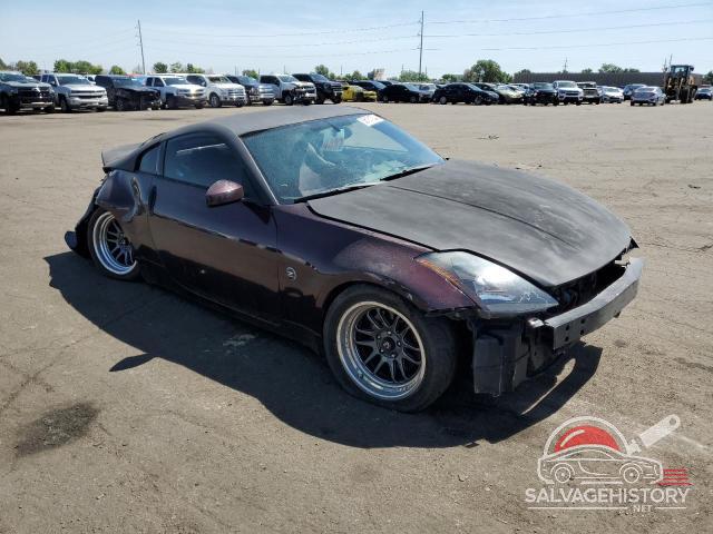 JN1AZ34D83T116741 2003 NISSAN 350Z photo no. 4