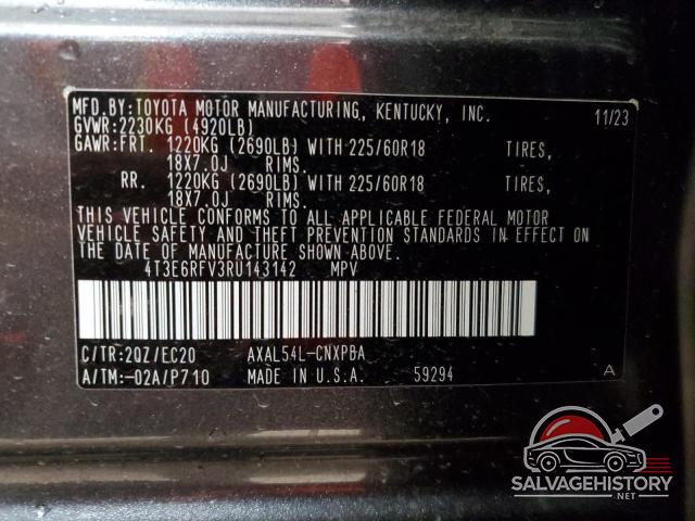 4T3E6RFV3RU143142 2024 TOYOTA RAV4 photo no. 13