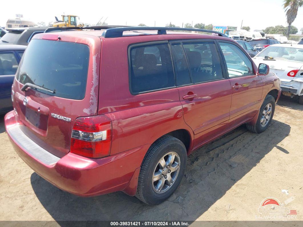 JTEEP21A040022523 2004 TOYOTA HIGHLANDER photo no. 4