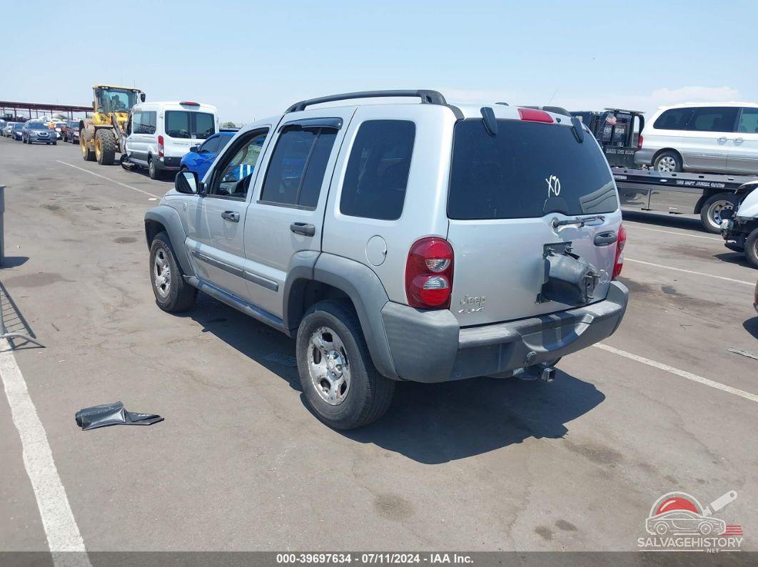 1J4GL48K96W250470 2006 JEEP LIBERTY photo no. 3