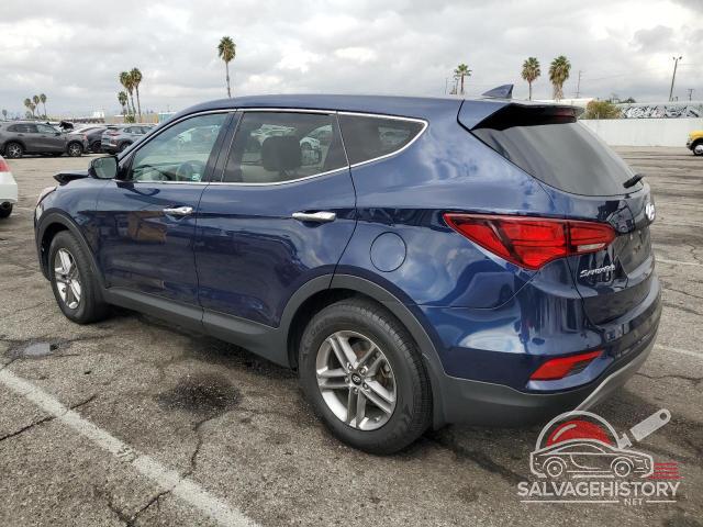 5XYZT3LB1HG448881 2017 HYUNDAI SANTA FE photo no. 2