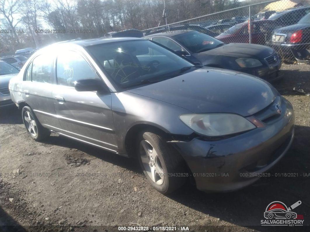 2HGES25785H519139 2005 HONDA CIVIC SDN photo no. 2