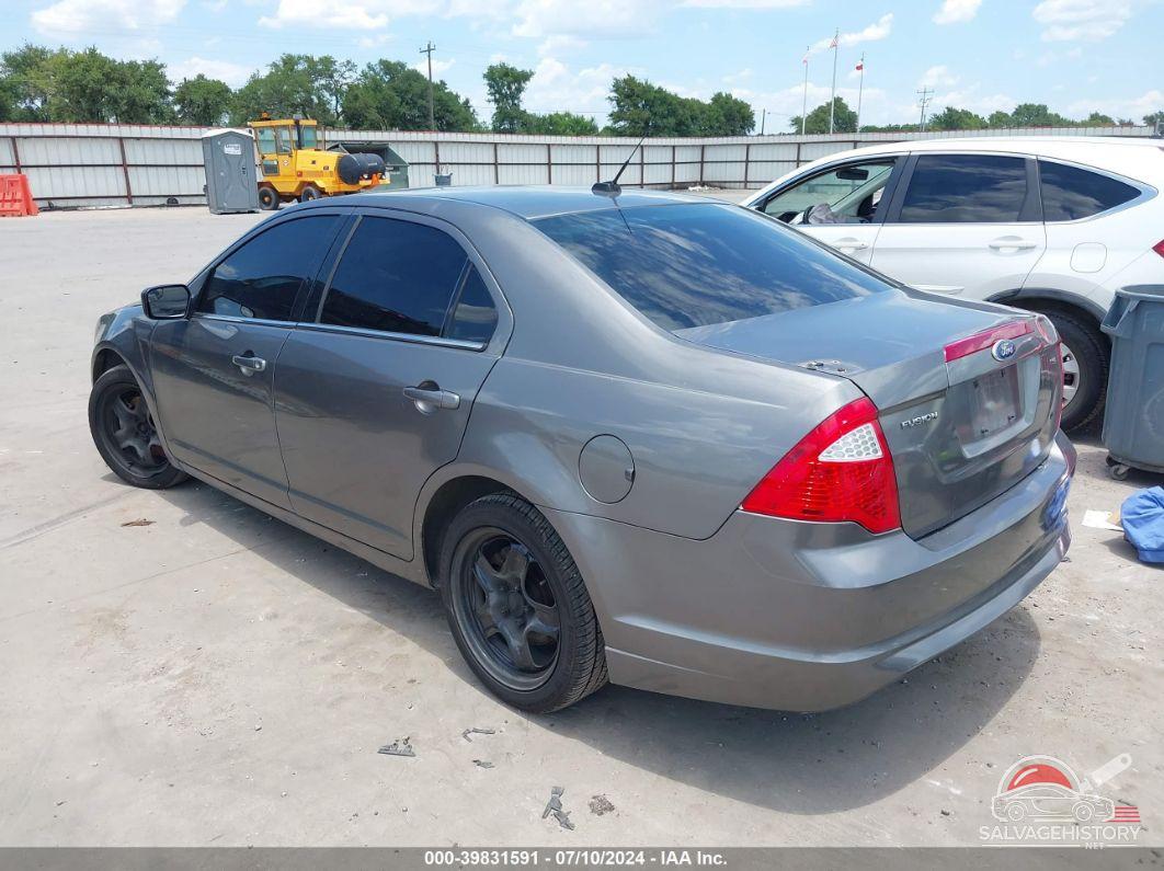3FAHP0HA2BR124260 2011 FORD FUSION photo no. 3