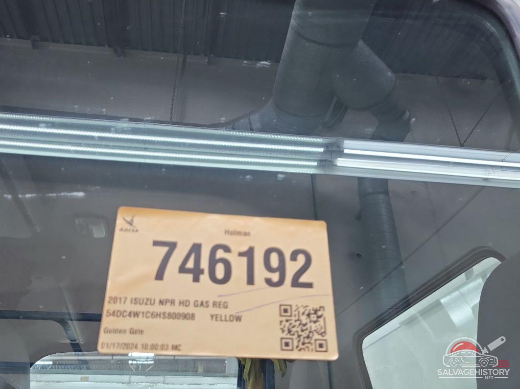 54DC4W1C6HS800908 2017 ISUZU NPR HD GAS REG photo no. 7