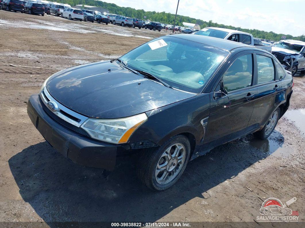 1FAHP35N98W280360 2008 FORD FOCUS photo no. 2