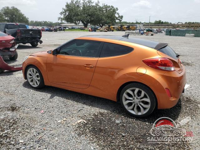 KMHTC6AD8CU055491 2012 HYUNDAI VELOSTER photo no. 2