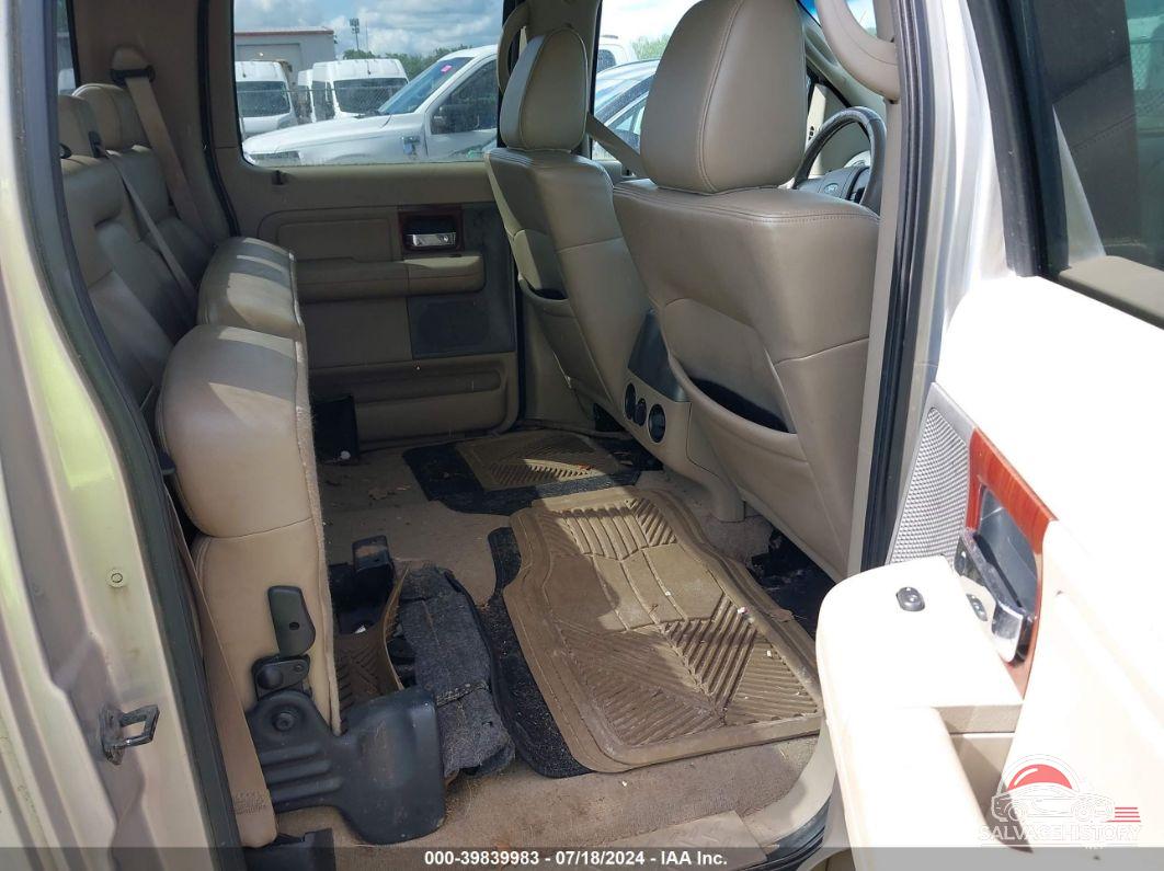 1FTPW14556FA19805 2006 FORD F150 photo no. 8