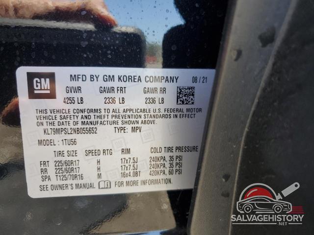 KL79MPSL2NB055652 2022 CHEVROLET TRAILBLZR photo no. 14