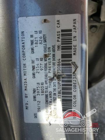 JM1BL1UP6D1730864 2013 MAZDA 3 photo no. 12