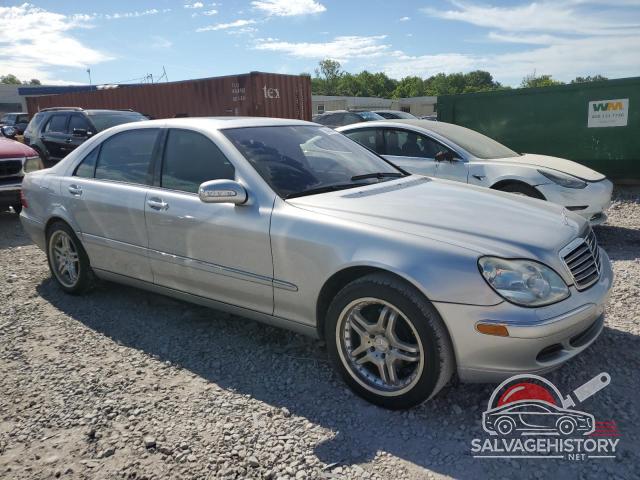 WDBNG70J33A345426 2003 MERCEDES-BENZ S-CLASS photo no. 4