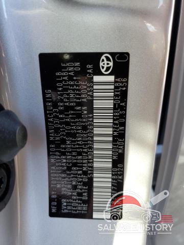 5YFB4MDE3PP026344 2023 TOYOTA COROLLA photo no. 12