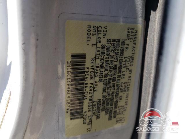 3N1BC1CP4BL418746 2011 NISSAN VERSA photo no. 12