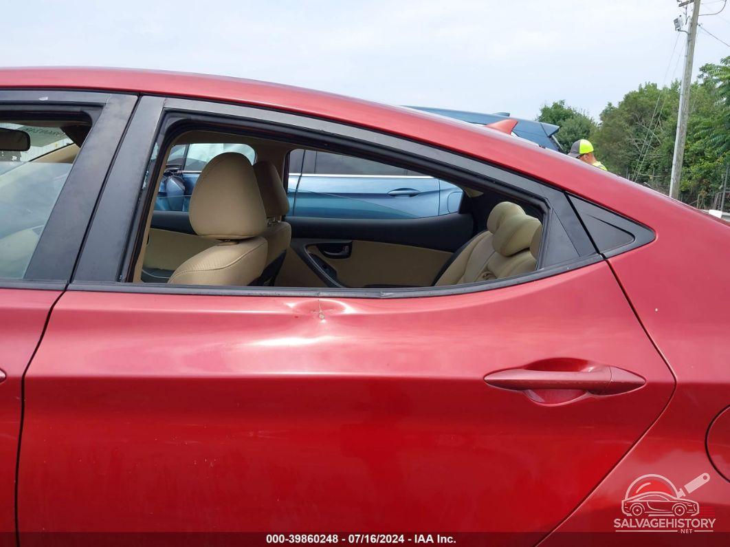 KMHDH4AE8CU300289 2012 HYUNDAI ELANTRA photo no. 6