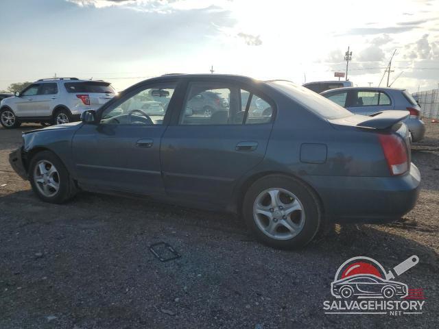 KMHDN45D13U494030 2003 HYUNDAI ELANTRA photo no. 2