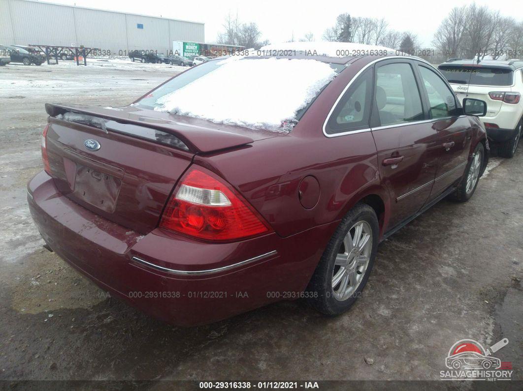 1FAFP25136G120996 2006 FORD FIVE HUNDRED photo no. 4