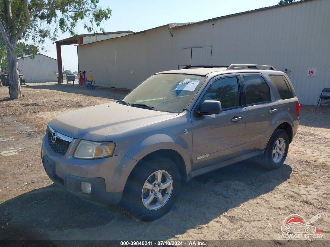 4F2CZ49HX8KM22683 2008 MAZDA TRIBUTE HYBRID photo no. 2