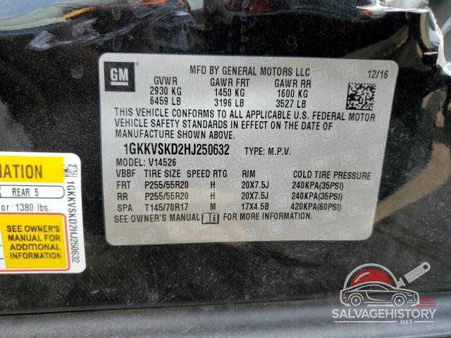 1GKKVSKD2HJ250632 2017 GMC ACADIA photo no. 13