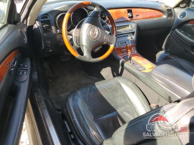 JTHFN48Y740051562 2004 LEXUS SC430 photo no. 8