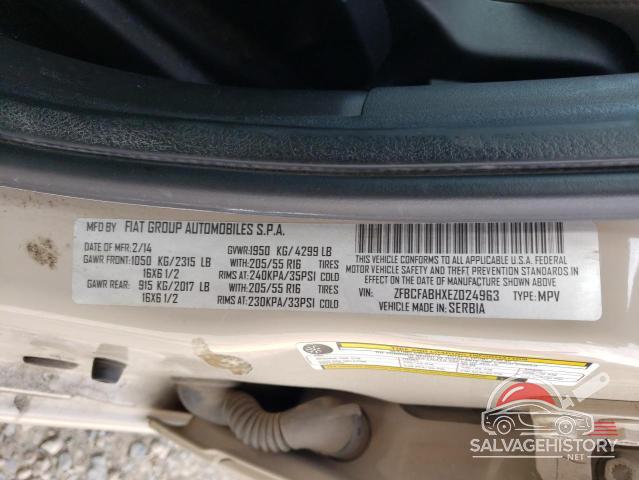 ZFBCFABHXEZ024963 2014 FIAT 500 photo no. 12