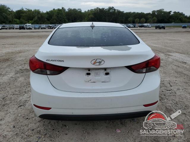5NPDH4AE2GH755790 2016 HYUNDAI ELANTRA photo no. 6