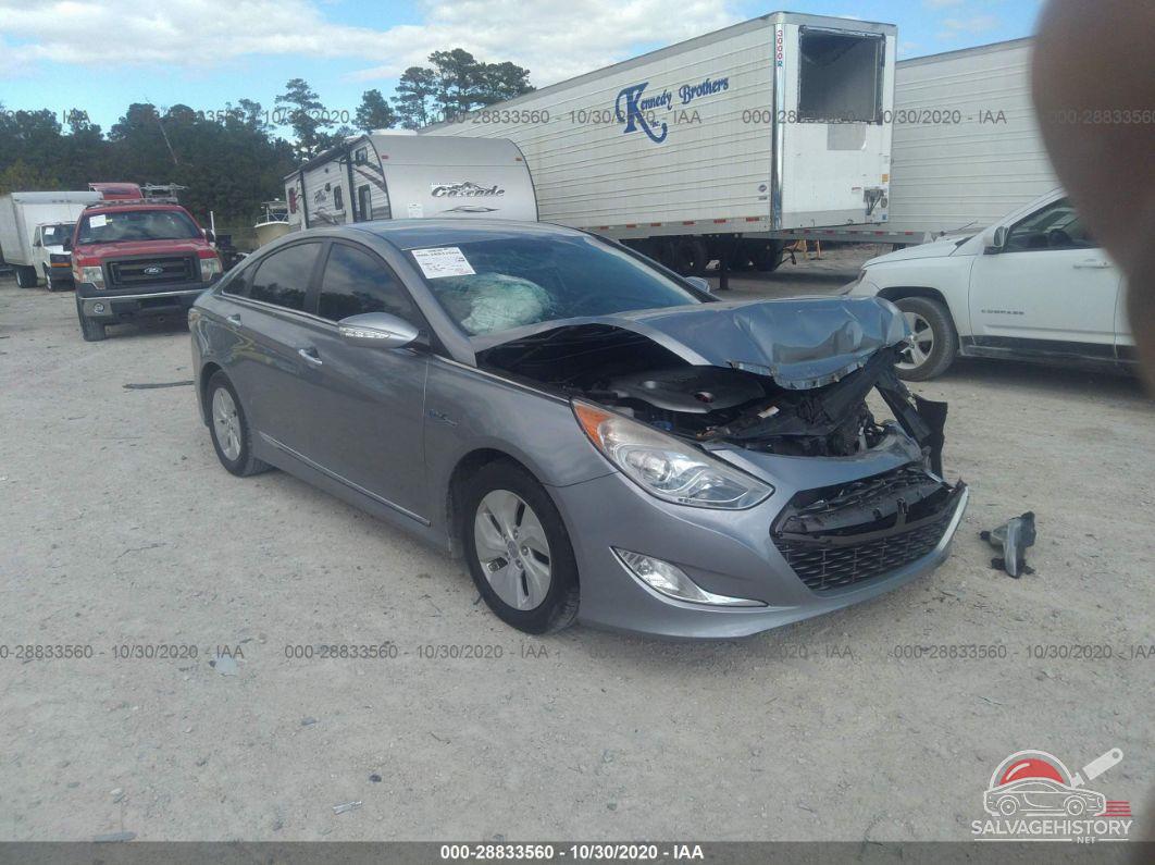 KMHEC4A41FA119549 2015 HYUNDAI SONATA HYBRID photo no. 16