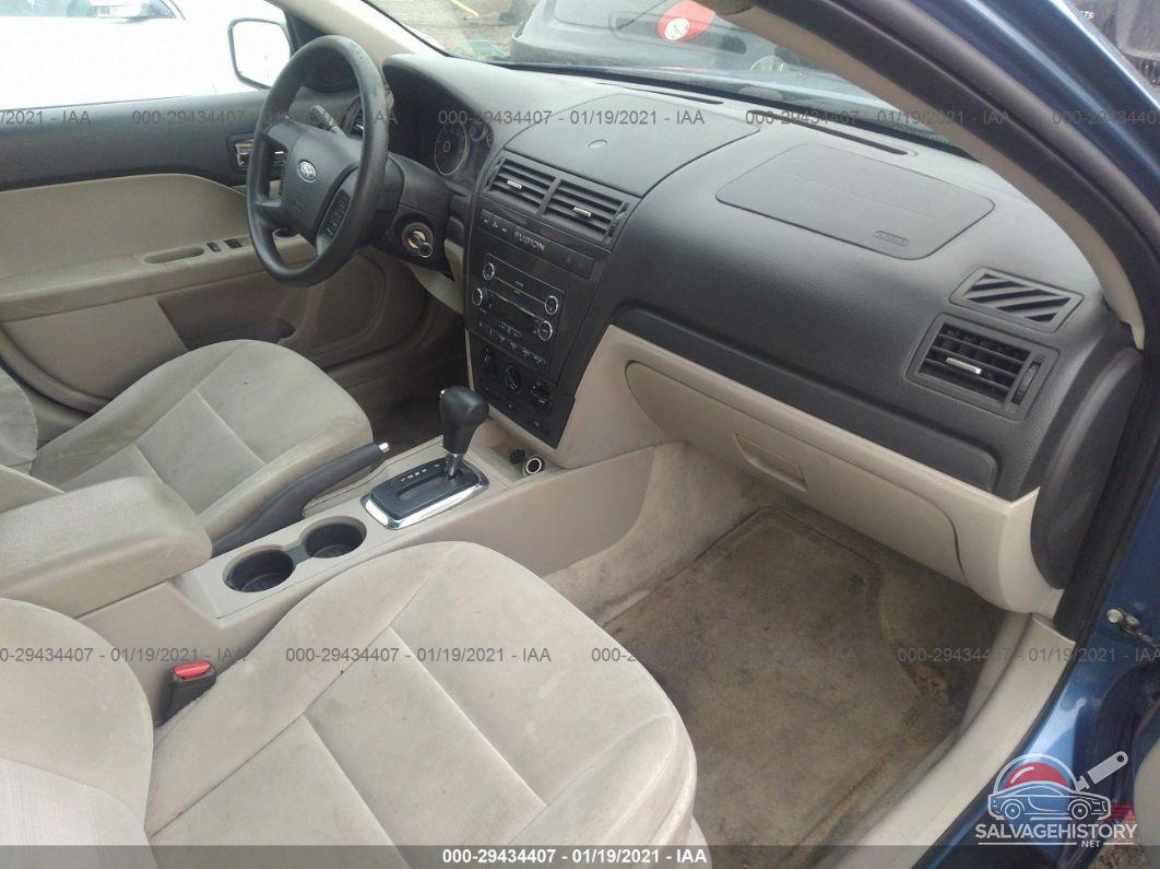 3FAHP07Z79R192989 2009 FORD FUSION photo no. 5
