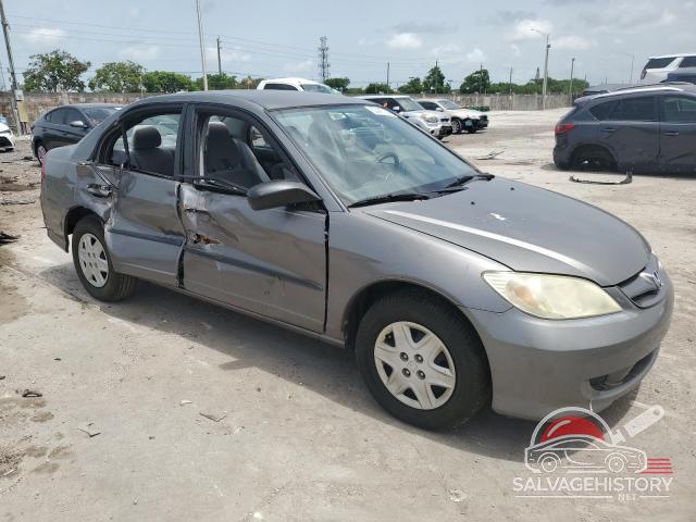 1HGES16375L006165 2005 HONDA CIVIC photo no. 4