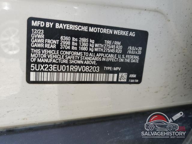 5UX23EU01R9V08203 2024 BMW X5 photo no. 14
