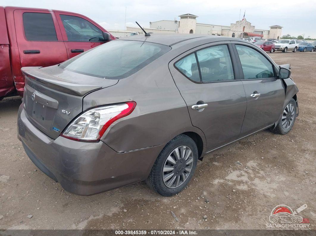 3N1CN7AP9GL808883 2016 NISSAN VERSA photo no. 4