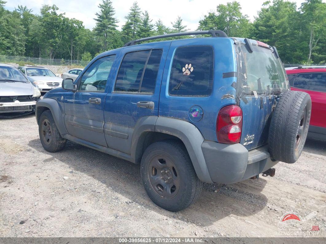 1J4GL48K46W230787 2006 JEEP LIBERTY photo no. 3