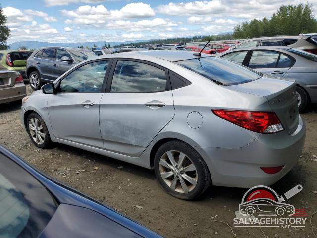 KMHCU4AE4CU088465 2012 HYUNDAI ACCENT photo no. 2