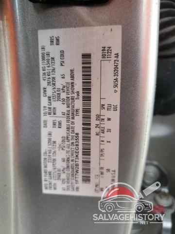 1FT7W2BT3KEG83558 2019 FORD F250 photo no. 12