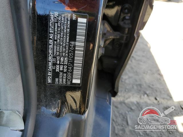WDBRF64J71F057644 2001 MERCEDES-BENZ C-CLASS photo no. 12