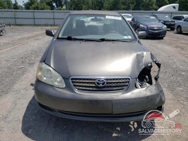 2T1BR32E85C495764 2005 TOYOTA COROLLA photo no. 5