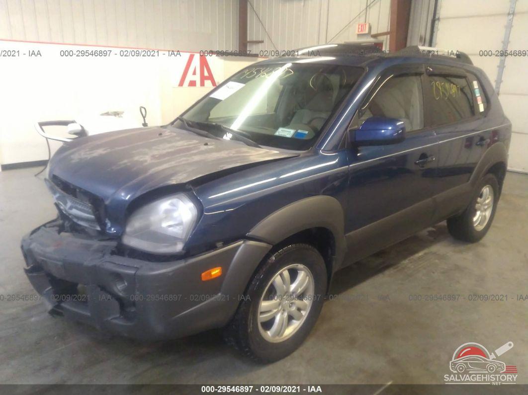 KM8JN72D96U319568 2006 HYUNDAI TUCSON photo no. 2
