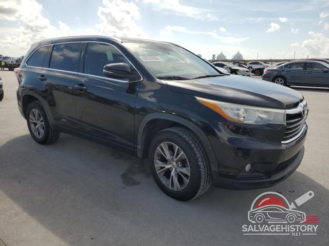 5TDKKRFH0FS043490 2015 TOYOTA HIGHLANDER photo no. 4