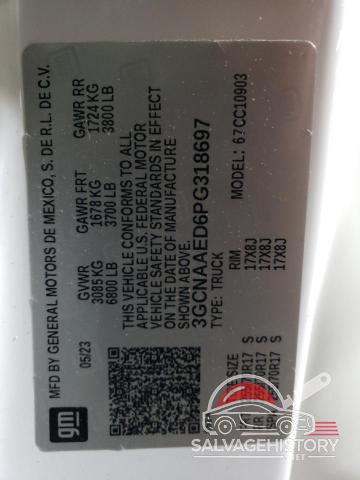 3GCNAAED6PG318697 2023 CHEVROLET ALL Models photo no. 12