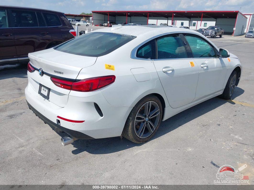 WBA53AK06N7K11523 2022 BMW 228 GRAN COUPE photo no. 4
