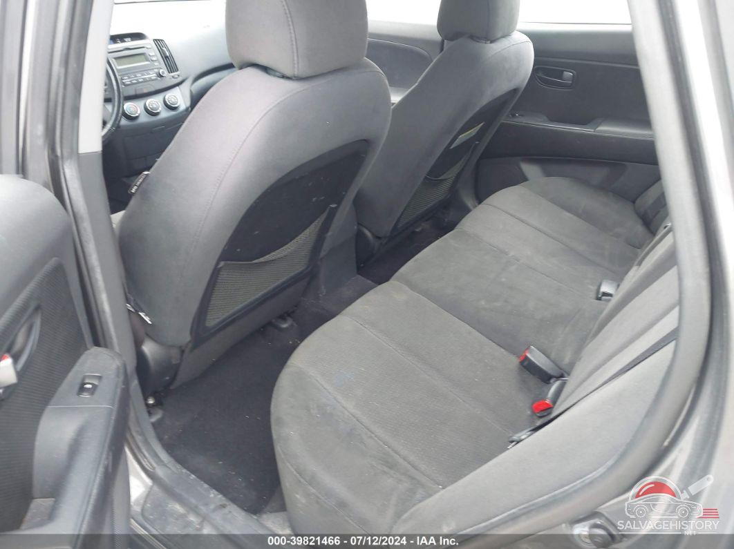 KMHDU46D69U743819 2009 HYUNDAI ELANTRA photo no. 8