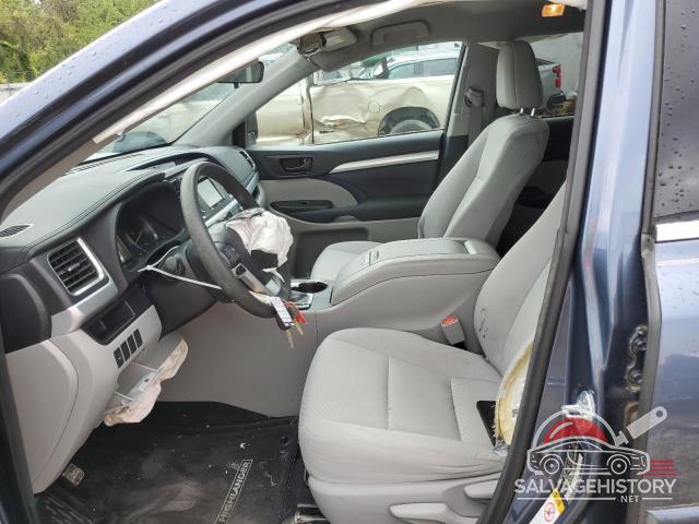 5TDBKRFH0GS257672 2016 TOYOTA HIGHLANDER photo no. 7