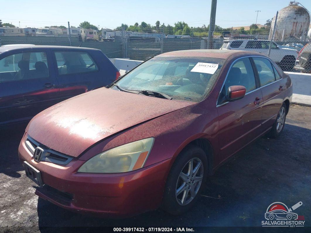 1HGCM665X3A096159 2003 HONDA ACCORD photo no. 2