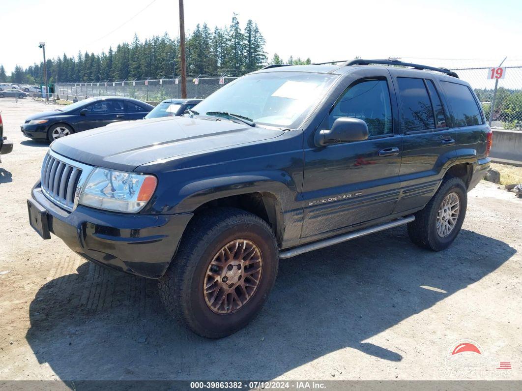 1J4GW58N04C124438 2004 JEEP GRAND CHEROKEE photo no. 2