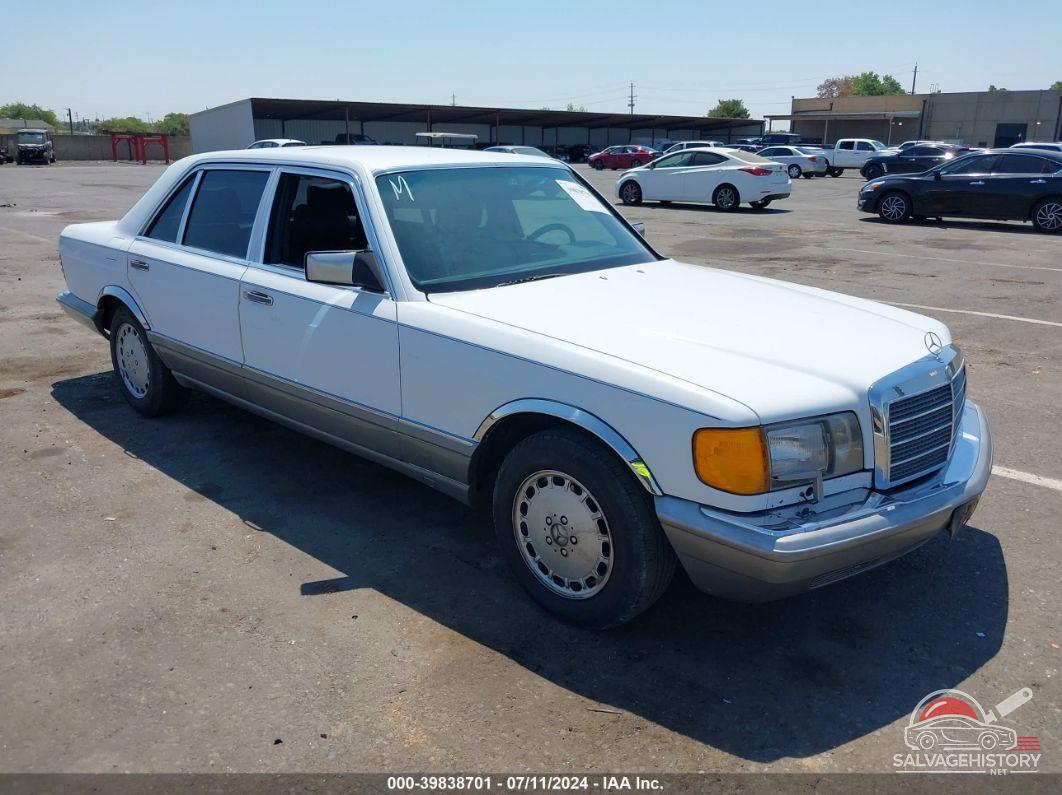 WDBCB25D8GA238244 1986 MERCEDES-BENZ 300 SEL photo no. 1