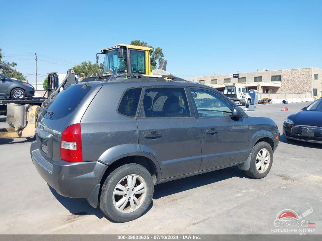 KM8JM12B89U035657 2009 HYUNDAI TUCSON photo no. 4