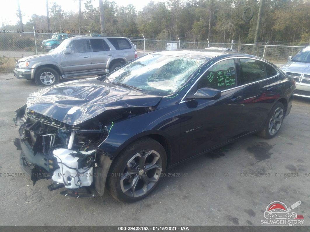 1G1ZD5ST5MF030848 2021 CHEV MALIBU photo no. 2