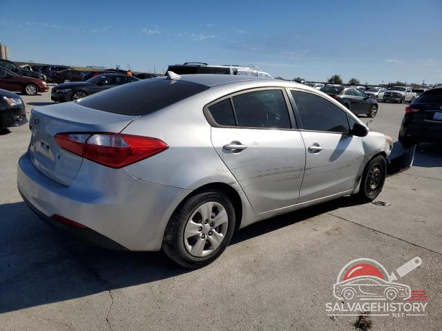 KNAFK4A62F5401007 2015 KIA FORTE photo no. 3