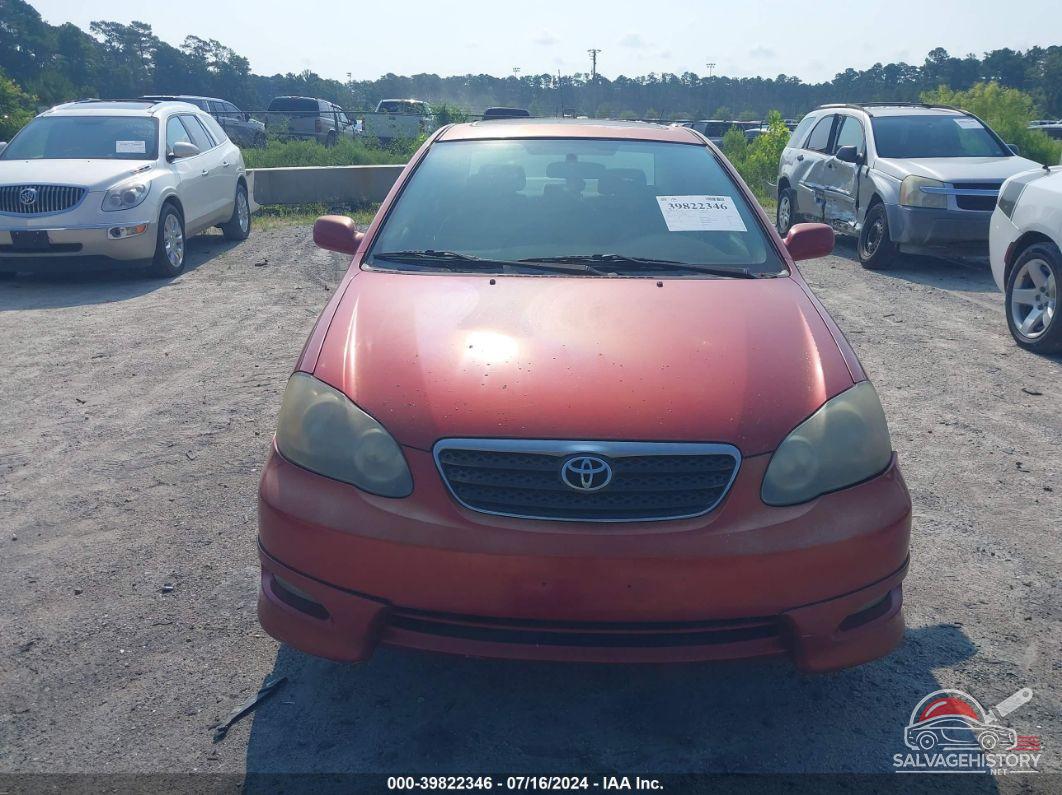 2T1BR32E75C488580 2005 TOYOTA COROLLA photo no. 6
