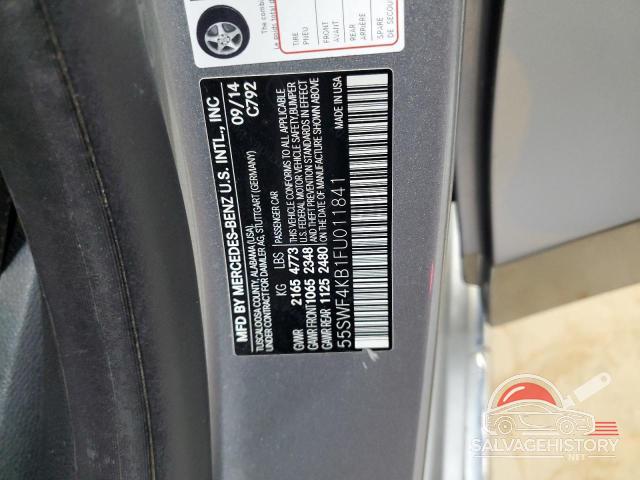 55SWF4KB1FU011841 2015 MERCEDES-BENZ C-CLASS photo no. 11