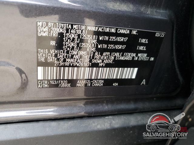 2T3H1RFV1PW261831 2023 TOYOTA RAV4 photo no. 13
